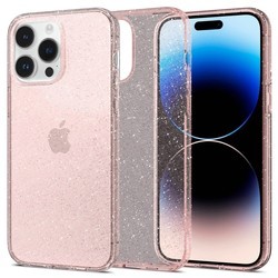 Чехлы для мобильных телефонов Spigen Liquid Crystal Glitter for iPhone 14 Pro Max (розовый)