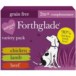 Корм для собак Forthglade Natural Wet Food 2+ Chicken/Lamb/Beef 48 pcs