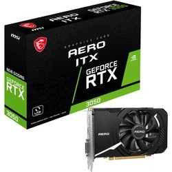 Видеокарты MSI GeForce RTX 3050 AERO ITX 8G V1