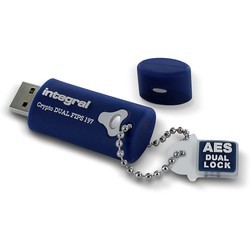 USB-флешки Integral Crypto Dual FIPS 197 Encrypted USB 3.0 16Gb