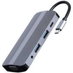 Картридеры и USB-хабы Cablexpert A-CM-COMBO8-02