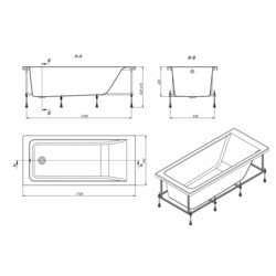 Ванны Roca Easy 160x70 A248625000