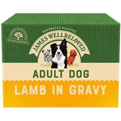 Корм для собак James Wellbeloved Adult Lamb in Gravy Pouches 10 pcs
