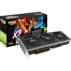 Видеокарты INNO3D GeForce RTX 3080 12GB X3 OC LHR