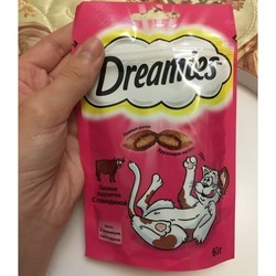 Корм для кошек Dreamies Treats with Tasty Beef 60 g 8 pcs