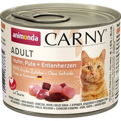 Корм для кошек Animonda Adult Carny Chicken/Turkey/Heart 12 pcs