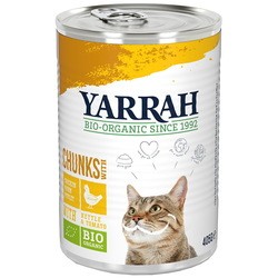 Корм для кошек Yarrah Organic Chunks with Chicken 6 pcs