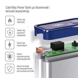 Powerbank ColorWay CW-PB200LPG2BL-PDD