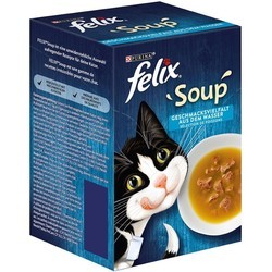 Корм для кошек Felix Soup Fish Selection 6 pcs