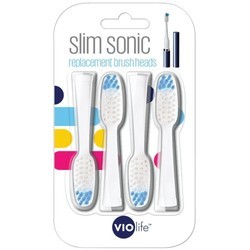 Насадки для зубных щеток Violife SlimSonic 4 pcs