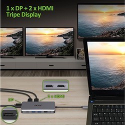 Картридеры и USB-хабы Acer 12-in-1 Type C Dongle