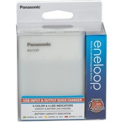Зарядки аккумуляторных батареек Panasonic Eneloop BQ-CC87 + 4xAA 1900 mAh