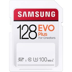 Карты памяти Samsung EVO Plus SDXC 128Gb