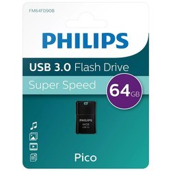 USB-флешки Philips Pico 3.0 64Gb