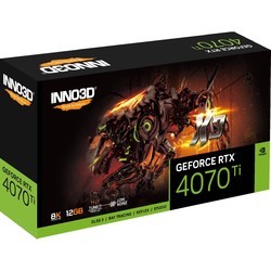 Видеокарты INNO3D GeForce RTX 4070 Ti X3
