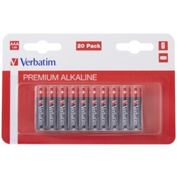 Аккумуляторы и батарейки Verbatim Premium 20xAAA