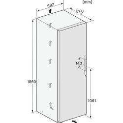 Морозильные камеры Miele FNS 4882 D EDT CS