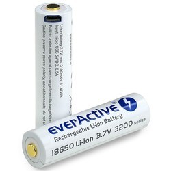 Аккумуляторы и батарейки everActive 1x18650 3200 mAh