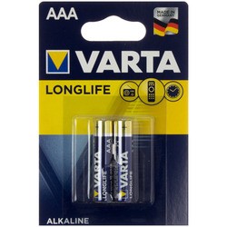 Аккумуляторы и батарейки Varta Longlife Extra 2xAAA