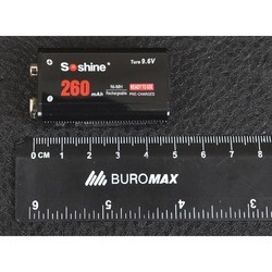 Аккумуляторы и батарейки Soshine 1xKrona 260 mAh