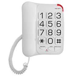 Проводной телефон Texet TX-201 (белый)