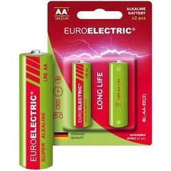Аккумуляторы и батарейки EUROELECTRIC Super Alkaline 2xAA