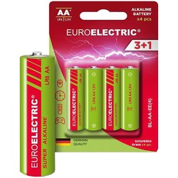 Аккумуляторы и батарейки EUROELECTRIC Super Alkaline 4xAA