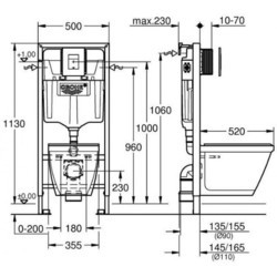 Инсталляции для туалета Grohe Solido 39468000 WC