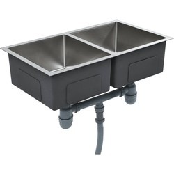 Кухонные мойки VidaXL Handmade Kitchen Sink 145079 (черный)