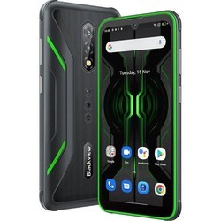 Мобильные телефоны Blackview BV5200 Pro (зеленый)