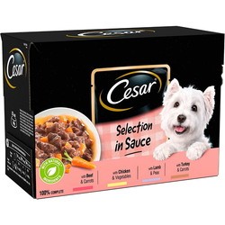 Корм для собак Cesar Selection in Sauce 96 pcs