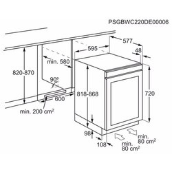 Винные шкафы AEG AWUD 040 B8B