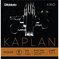 Струны DAddario Kaplan Amo Single E Violin String 4/4 Light