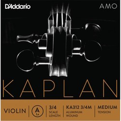 Струны DAddario Kaplan Amo Single A Violin String 3/4 Medium