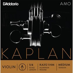 Струны DAddario Kaplan Amo Single A Violin String 1/4 Medium