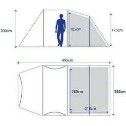 Палатки Berghaus Air 4.1
