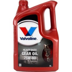 Трансмиссионные масла Valvoline Heavy Duty Gear Oil 75W-80 5L