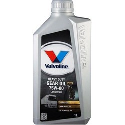 Трансмиссионные масла Valvoline Heavy Duty Gear Oil Pro Long Drain 75W-80 1L