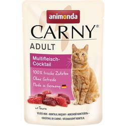 Корм для кошек Animonda Adult Carny Multi-Meat Cocktail Pouch 24 pcs