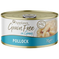 Корм для кошек Applaws Grain Free Canned Pollock 24 pcs