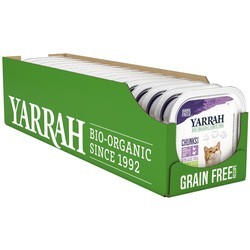 Корм для кошек Yarrah Organic Chunks with Chicken and Turkey 100 g 6 pcs