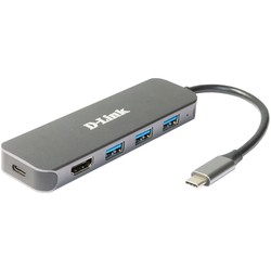 Картридеры и USB-хабы D-Link DUB-2333/A1A