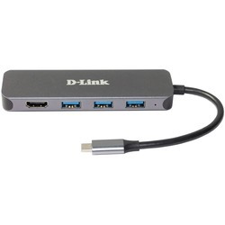 Картридеры и USB-хабы D-Link DUB-2333/A1A