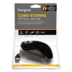 Мышки Targus Cord-Storing Optical Mouse