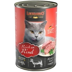 Корм для кошек Leonardo Adult Canned with Beef 400 g 24 pcs