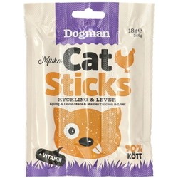 Корм для кошек Dogman Sticks with Chicken Liver 18 g