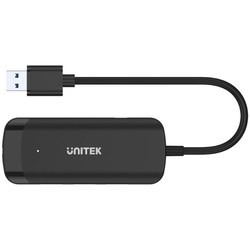 Картридеры и USB-хабы Unitek uHUB Q4+ 4-in-1 Powered USB 3.0 Ethernet Hub