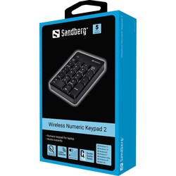 Клавиатуры Sandberg Wireless Numeric Keypad 2