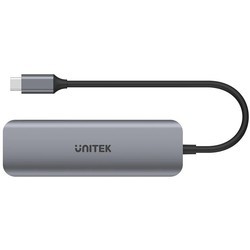 Картридеры и USB-хабы Unitek uHUB P5+ 6-in-1 USB-C Hub with 100W Power Delivery and Dual Card Reader