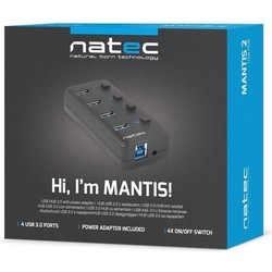 Картридеры и USB-хабы NATEC MANTIS 2